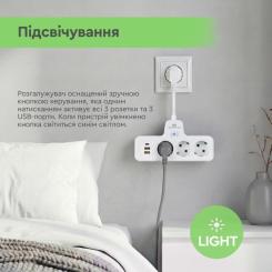 Сетевой фильтр питания XoKo XK-SPW-3-2-1-WH Фото 8