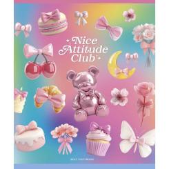 Тетрадь Школярик Star Nice Atitude Club 48 листов линия Фото