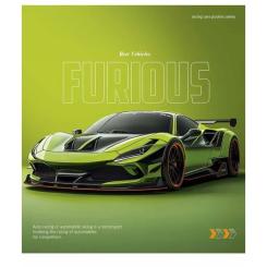 Тетрадь Школярик Cars posters 60 аркушів клітинка Фото 4