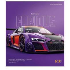 Тетрадь Школярик Cars posters 96 листов клетка Фото 2
