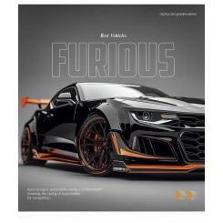 Тетрадь Школярик Cars posters 96 листов клетка Фото 3