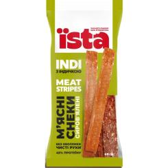 Мясные снеки ЇSTA Meat Stripes INDI сырокопченые 60 г Фото