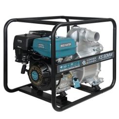 Мотопомпа Konner&Sohnen KS 80MW 1000л/мин, 9.0л.с, 60кг Фото