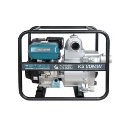 Мотопомпа Konner&Sohnen KS 80MW 1000л/мин, 9.0л.с, 60кг Фото 1