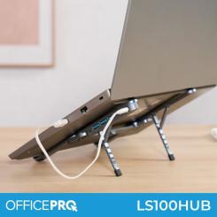 Подставка для ноутбука OfficePro LS100HUB Фото 3