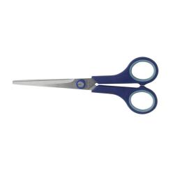 Ножницы Buromax 170 мм, rubber inserts Фото