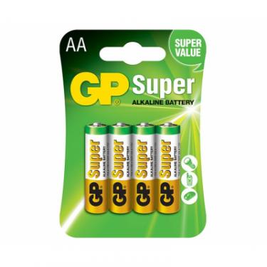 Батарейка Gp AA LR6 Super Alcaline * 4 Фото