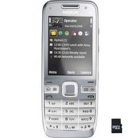 Мобильный телефон Nokia E52 White Aluminium Фото