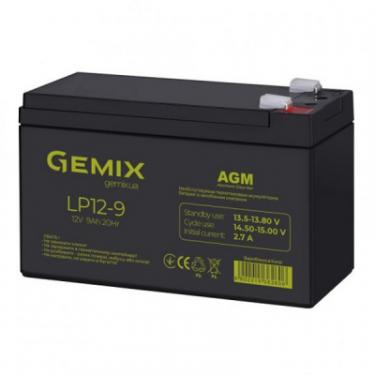Батарея к ИБП Gemix 12В 9 Ач Фото 1