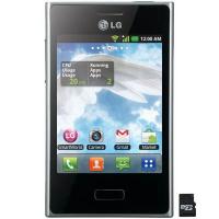 Мобильный телефон LG E400 (Optimus L3) Black Фото