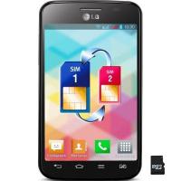 Мобильный телефон LG E445 (Optimus L4 II Dual) Black Blue Фото