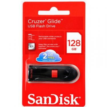 USB флеш накопитель SanDisk 128Gb Cruzer Glide Фото 2