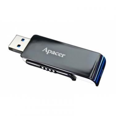 USB флеш накопитель Apacer 32GB AH350 Black RP USB3.0 Фото 8