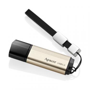 USB флеш накопитель Apacer 8GB AH353 Champagne Gold RP USB3.0 Фото 3