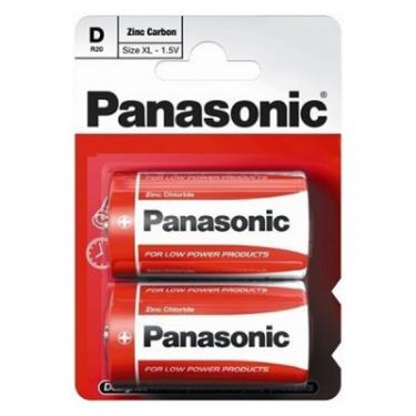 Батарейка Panasonic D R20 RED ZINK * 2 Фото