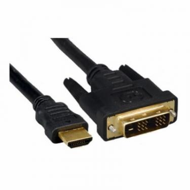 Кабель мультимедийный Cablexpert HDMI to DVI 18+1pin M, 7.5m Фото 1