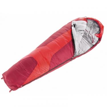 Спальный мешок Deuter Orbit 0 L fire-cranberry левый Фото