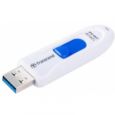 USB флеш накопитель Transcend 128GB JetFlash 790 White USB 3.0 Фото 3