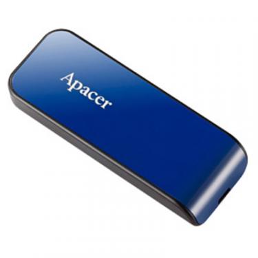 USB флеш накопитель Apacer 4GB AH334 blue USB 2.0 Фото 1
