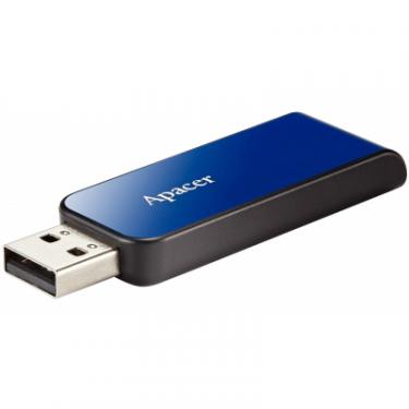 USB флеш накопитель Apacer 4GB AH334 blue USB 2.0 Фото 2
