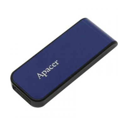 USB флеш накопитель Apacer 4GB AH334 blue USB 2.0 Фото 4