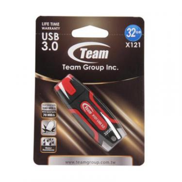 USB флеш накопитель Team 32GB X121 Red USB 3.0 Фото 4
