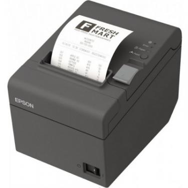 Принтер чеков Epson TM-T20II Ethernet/USB I/F (Dark Grey)+PS Фото