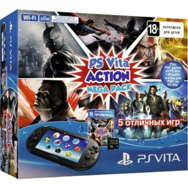 Игровая консоль Sony PSVita WiFi+Action MegaPack+8GB MC Фото 2