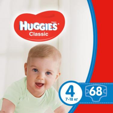 Подгузники Huggies Classic 4 (7-18 кг) Mega 68 шт Фото