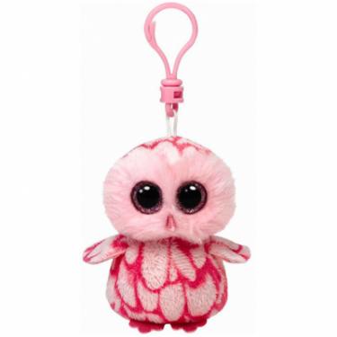 Мягкая игрушка Ty Розовая сова Pinky, 12 см Фото