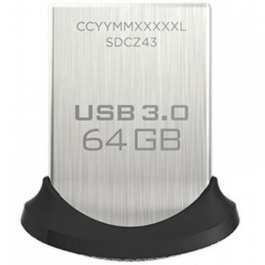 USB флеш накопитель SanDisk 64GB Cruzer Fit Ultra USB 3.0 Фото