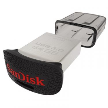 USB флеш накопитель SanDisk 64GB Cruzer Fit Ultra USB 3.0 Фото 2