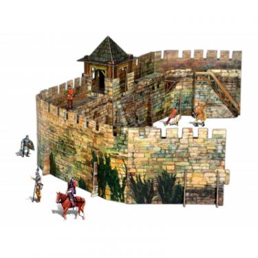 Сборная модель Умная бумага Крепостная стена серии Средневековый город Фото