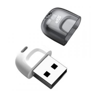 USB флеш накопитель Silicon Power 8GB Touch T09 White USB 2.0 Фото 3