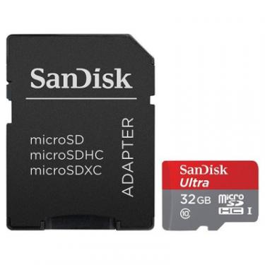 Карта памяти SanDisk 32GB microSD Class10 UHS-I Фото