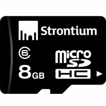 Карта памяти Strontium Flash 8GB microSD class6 Фото