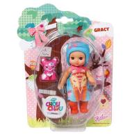 Кукла Zapf Mini Chou Chou Лисички Грейси 12 см с аксессуарами Фото