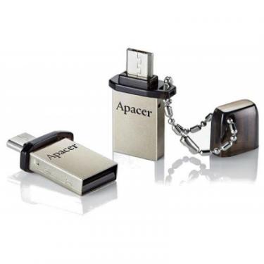 USB флеш накопитель Apacer 32GB AH175 USB 2.0 OTG Фото 2