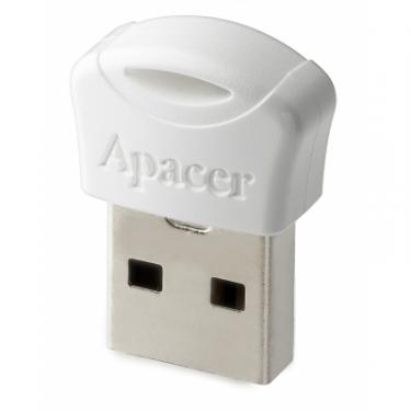 USB флеш накопитель Apacer 16GB AH116 White USB 2.0 Фото 1