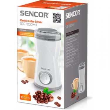 Кофемолка Sencor SCG 1050 WH Фото 1