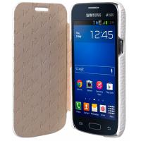 Чехол для мобильного телефона Avatti Grain Samsung Star Advance Hori cover white Фото 2