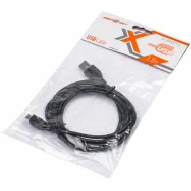 Дата кабель Maxxter USB 2.0 AM to Mini 5P 1.8m Фото 1