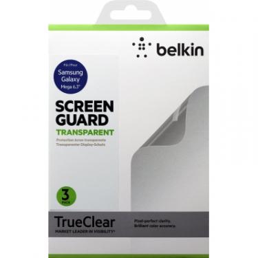Пленка защитная Belkin Galaxy Mega 6.3 Screen Overlay CLEAR 3in1 Фото