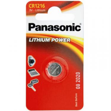 Батарейка Panasonic CR 1216 * 1 LITHIUM Фото