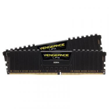 Модуль памяти для компьютера Corsair DDR4 16GB (2x8GB) 3200 MHz Vengeance LPX Black Фото 1