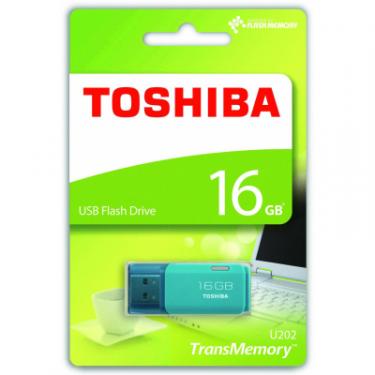 USB флеш накопитель Toshiba 16GB Hayabusa Aqua USB 2.0 Фото 2