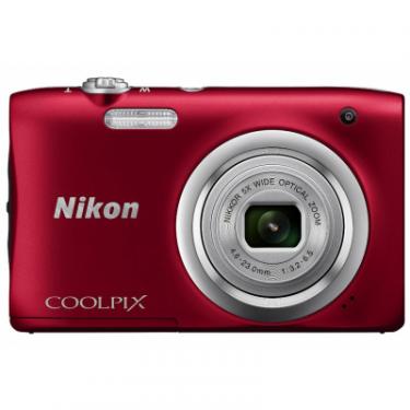 Цифровой фотоаппарат Nikon Coolpix A100 Red Фото