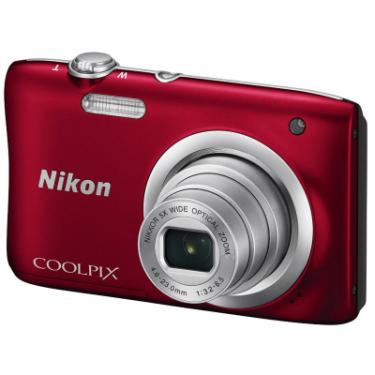 Цифровой фотоаппарат Nikon Coolpix A100 Red Фото 1