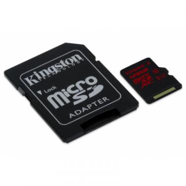 Карта памяти Kingston 128GB microSDXC class10 UHS-I U3 Фото 1