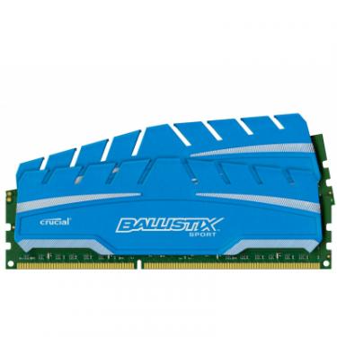 Модуль памяти для компьютера Micron DDR3 16GB (2x8GB) 1600 MHz Ballistix Sport XT Фото 1